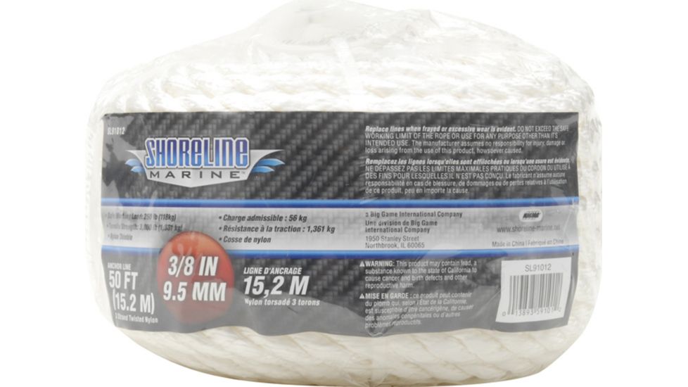 Shoreline Marine Anchor Line - Twisted Nylon 059137