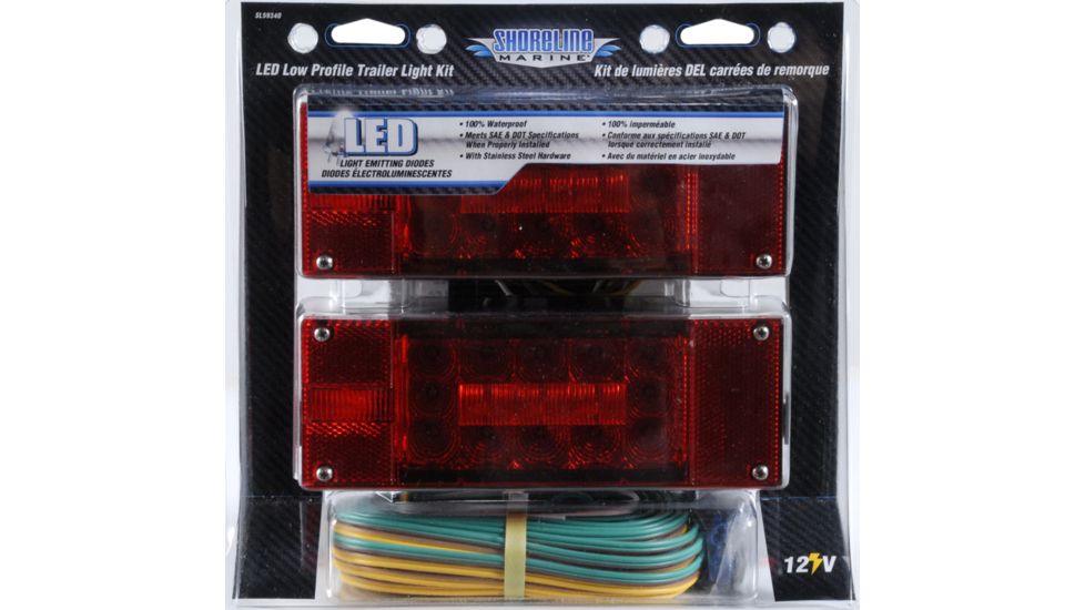 Shoreline Marine LED Low Profile Trailer Light Kit 065064
