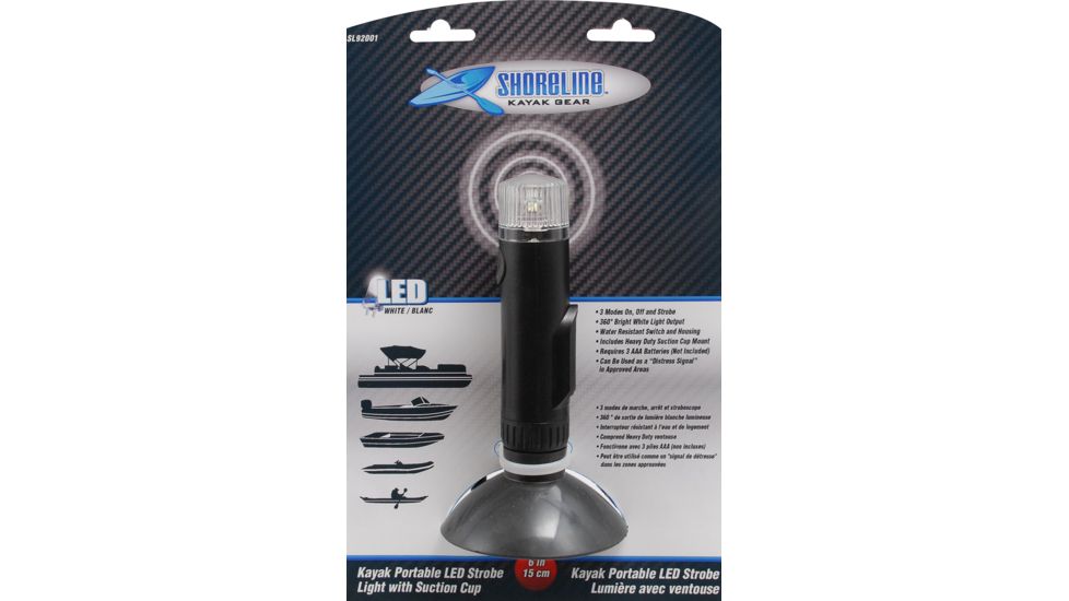 Shoreline Marine Portable Kayak All-Around Strobe Light 115334