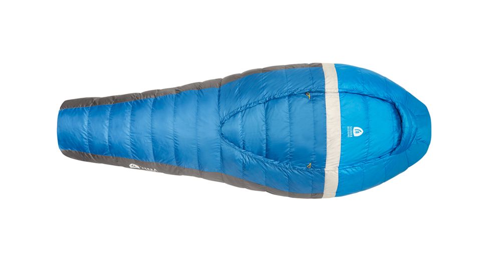 Sierra Designs Backcountry Bed 35 Sleeping Bag 700 DriDown-Blue/Grey-Regular