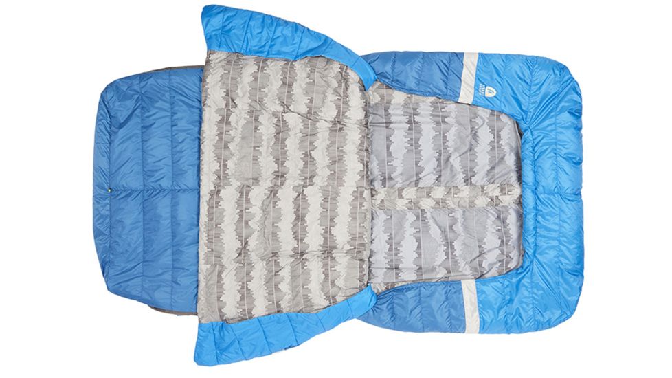 Sierra Designs Backcountry Bed Duo 35 Sleeping Bag 700 DriDown-Blue-Regular