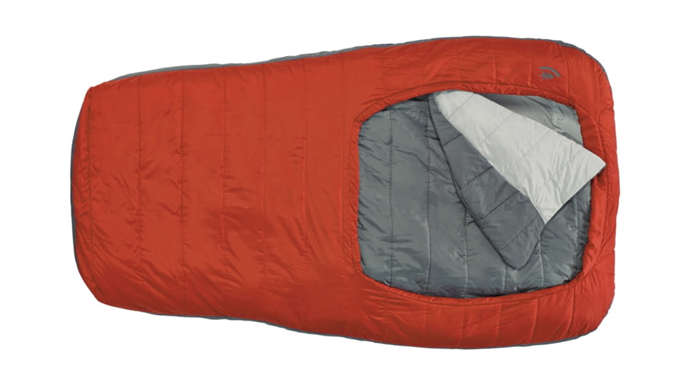 Sierra Designs Backcountry Bed Synthetic - 1.5 Season Duo Sleeping Bag-Pompeian Red