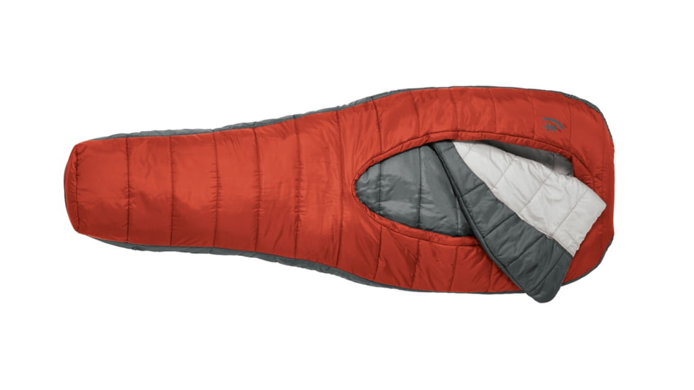 Sierra Designs Backcountry Bed Synthetic - 1.5 Season Sleeping Bag-Pompeian Red-Regular