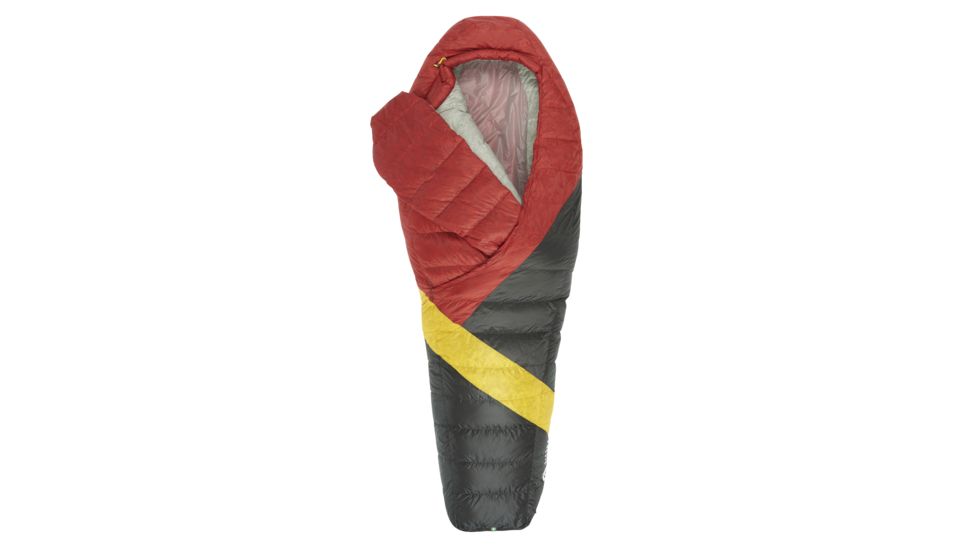 Sierra Designs Cloud 800 Dridown 20 Deg Reg, Red, Yellow, Peat, 70607318R