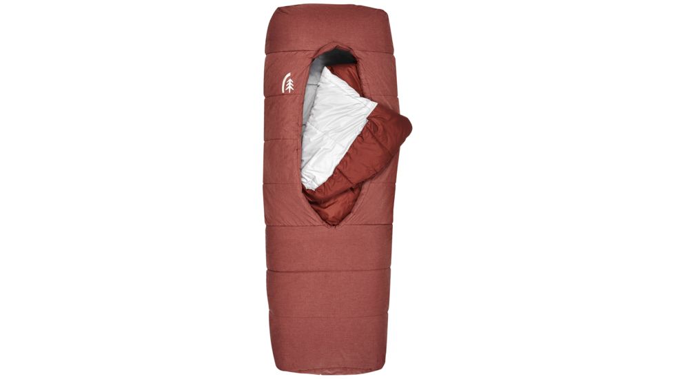 Frontcountry Bed SYN Sleeping Bag Synthetic 2 Season-Fired Brick-Youth