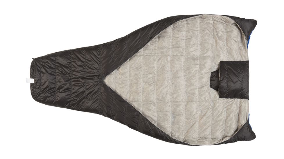 Sierra Designs Nitro Quilt 800F 35 Deg, Blue, Yellow, Peat, REG, 80710419R