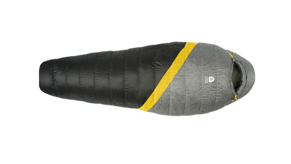 Sierra Designs Nitro UL 0 Sleeping Bag 800 DriDown - Women's-Light Grey/Light Blue-Regular