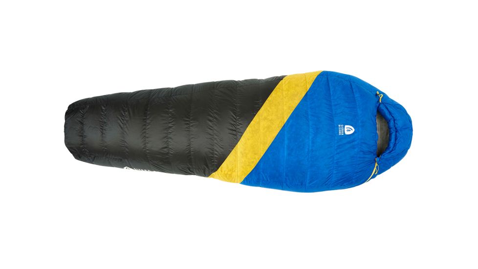 Sierra Designs Nitro UL 35 Sleeping Bag 800 Dridown-Blue/Yellow/Peat-Regular