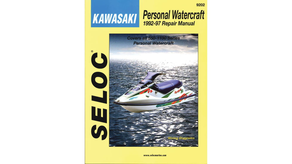 Sierra International Seloc Repair Manual For Kawasaki Personal Watercraft 1992 1997, 18-09202