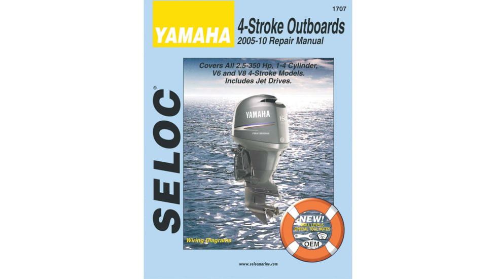 Sierra International Seloc Repair Manual For Yamaha Outboards All 4 Stroke 2005 2010, 18-01707