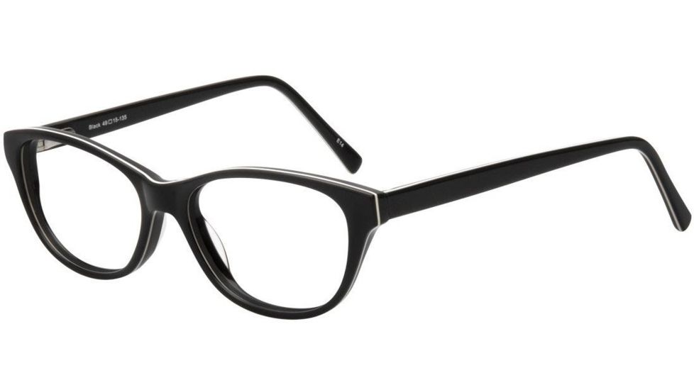 Sightline Taylor Progressive Prescription Eyeglasses, Black Frame, SLPTAYBK100PR