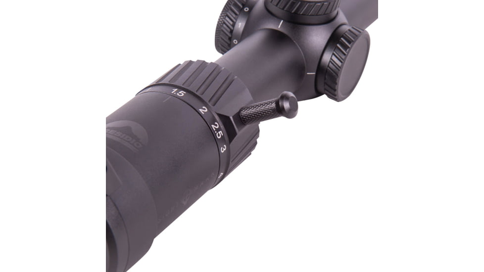 SightMark 1-6x24mm Presidio CR1 Riflescope, 30mm, Second Focal Plane, Red Illuminated BDC Reticle, Black, SM13140CR1