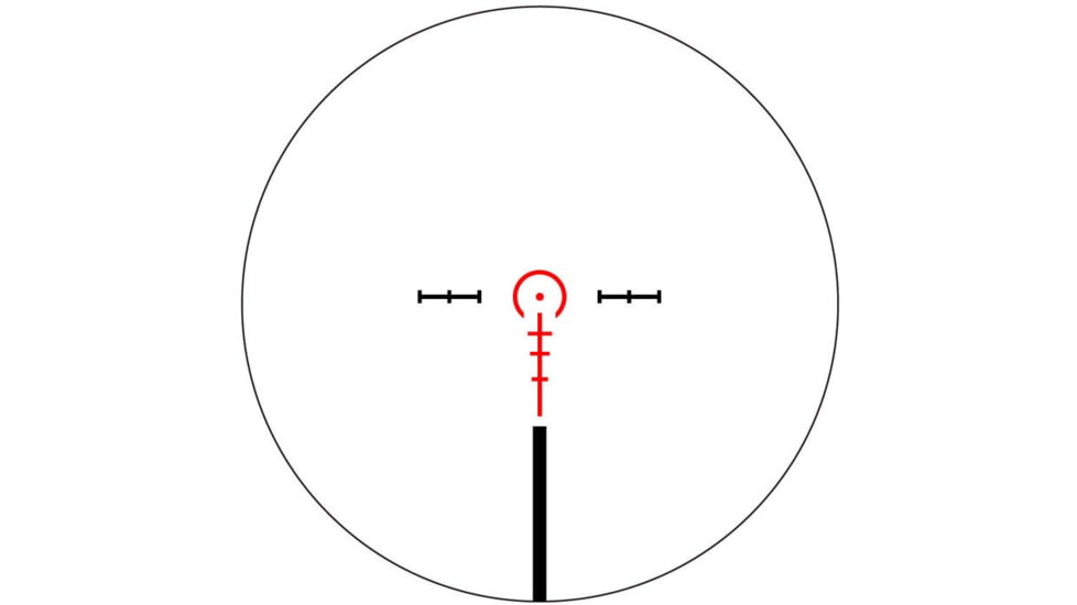 SightMark 1-6x24mm Presidio CR1 Riflescope, 30mm, Second Focal Plane, Red Illuminated BDC Reticle, Black, SM13140CR1