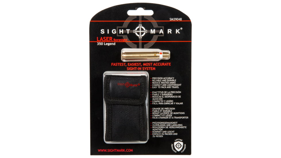 SightMark .350 Legend In-Chamber Boresight w/ Red Laser, Black, SM39048