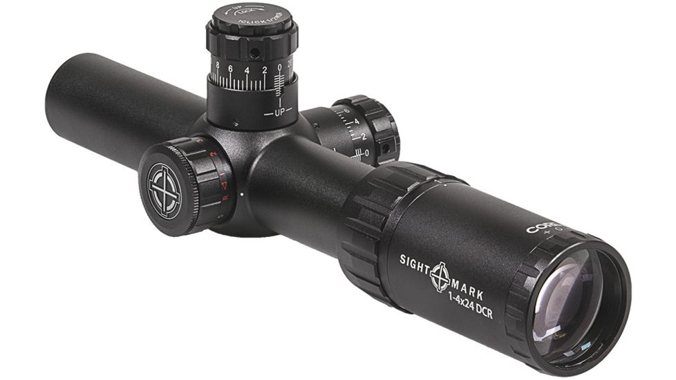 SightMark Core TX 1-4x24DCR .223/.308 BDC Dual Caliber Rifle Scope SM13072DCR