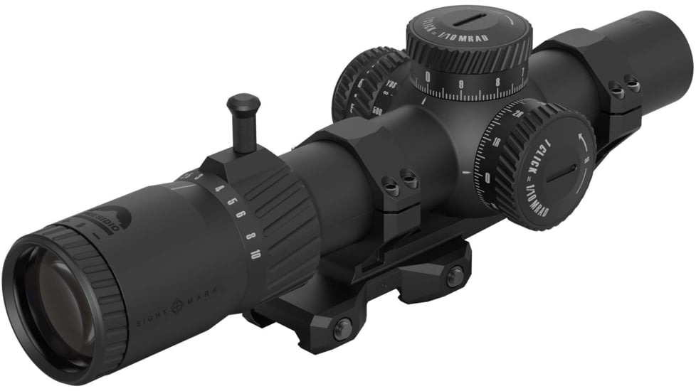 SightMark Presidio 1-10x26mm 1.34 inch Tube Rifle Scope, Second Focal Plane