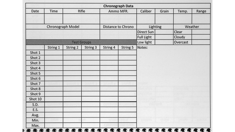 SightMark Sniper Data Book w/ Cover, SM94001