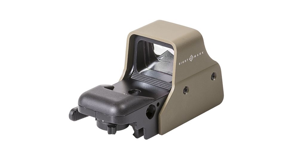 SightMark Ultra Shot Plus 1x QD Reflex Sight w/Multiple Reticles, Flat Dark Earth, SM26008DE