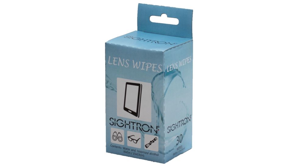 Sightron Lens Wipes, Black, 73008