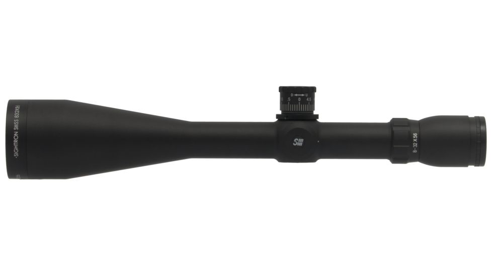 Sightron Rifle Scope Sightron SIII 30mm, 10-50, Zero Stop, Mil-Dot, Black, 10-50X60, 25175