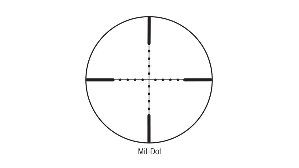 Sightron Rifle Scope Sightron SIII 30mm, 10-50, Zero Stop, Mil-Dot, Black, 10-50X60, 25175