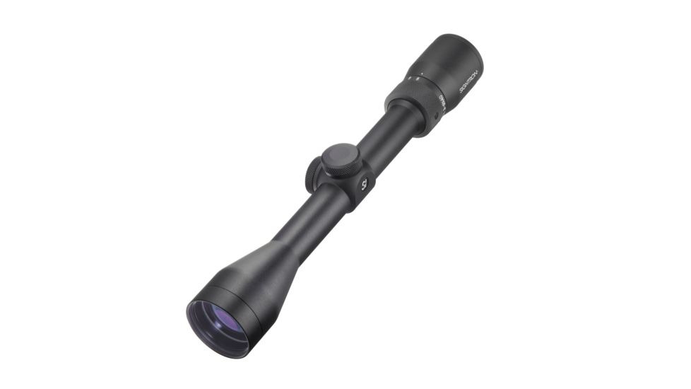 Sightron SI Rifle Scope, 3-9x40mm, 1 in Tube, Second Focal Plane, MOA-20 Reticle, Matte, Black, 31020