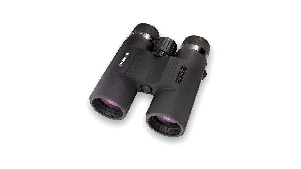Sightron 8x42 SII Blue Sky Roof Prism Binocular, Black Rubber, 23002