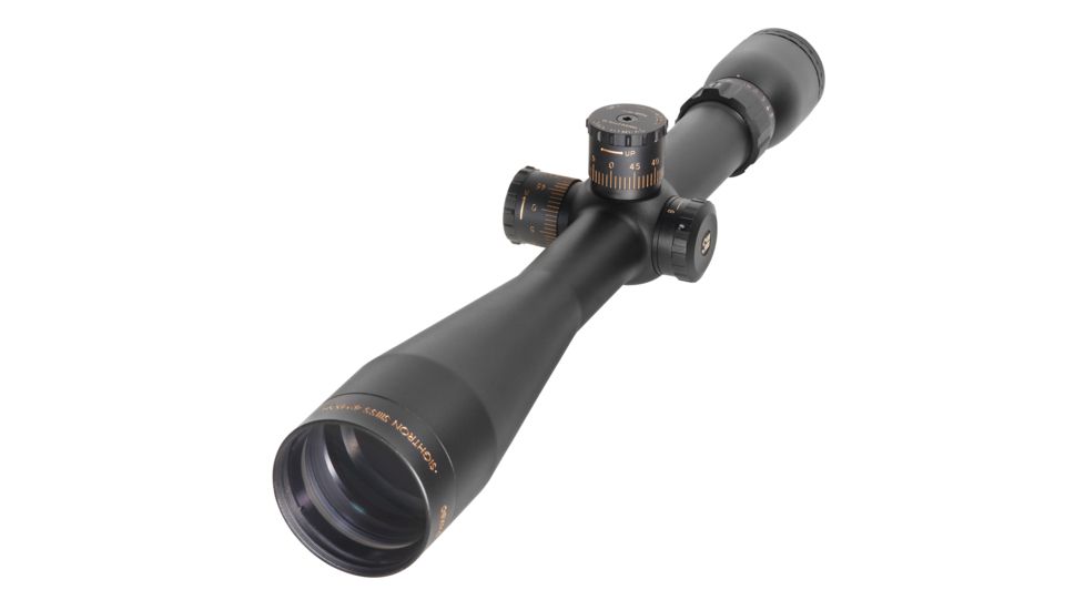 Sightron SIII Rifle Scope, 6-24x50mm, 30 mm Tube, FFP, Mil-Hash Reticle, 23.3 MRAD W/E Travel, Black, 25007