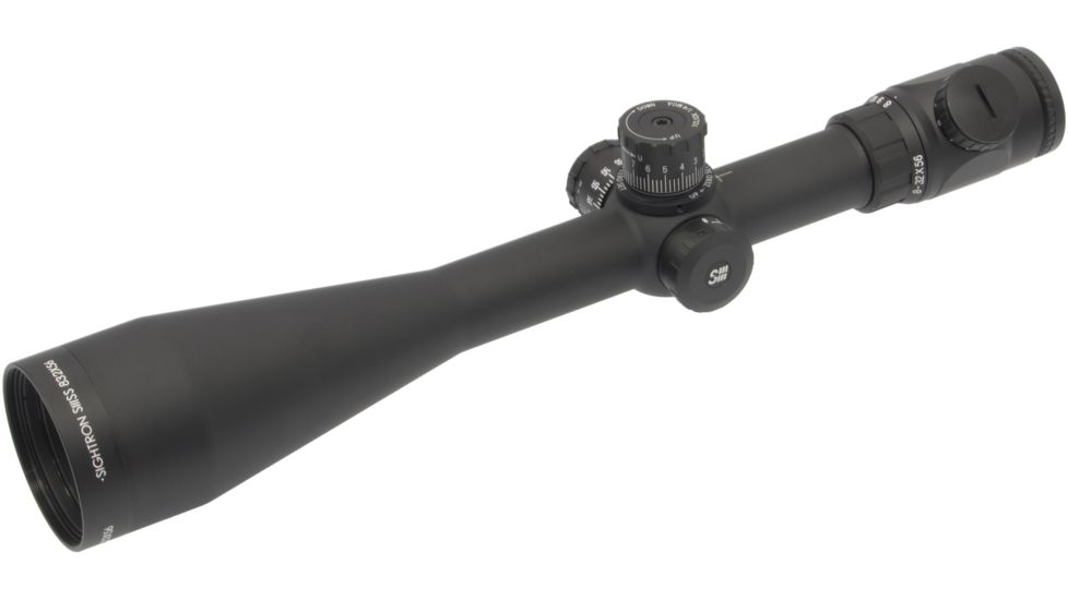 Sightron SIII Rifle Scope, 8-32x56mm, 30mm Tube, Zero Stop, Illuminated MOA-1 Reticle, Black, Medium, 25206