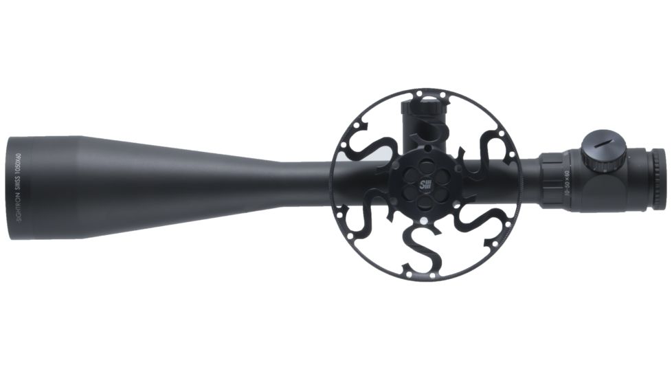 Sightron SIIISS 10-50X60mm FT IRMOA Rifle Scope, black, 25010