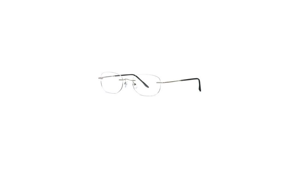 Calligraphy Collections Velocity SESC VELO00 Bifocal Prescription Eyeglasses - Silver SESC VELO005440 SV