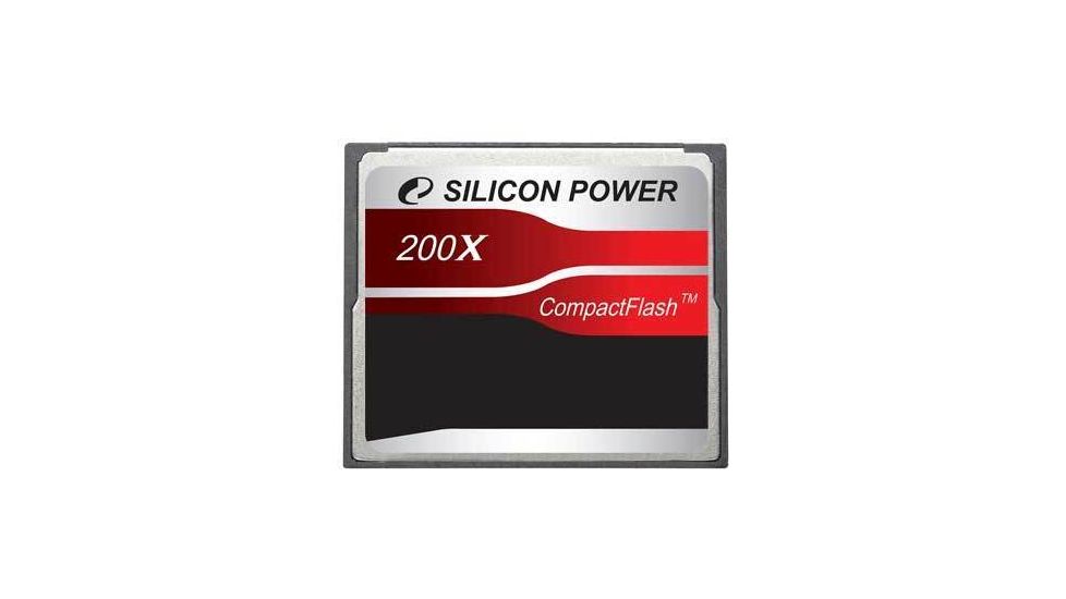 Silicon Power 200x High Speed Compact Flash CF Memory Cards SP004GBCFC200V10