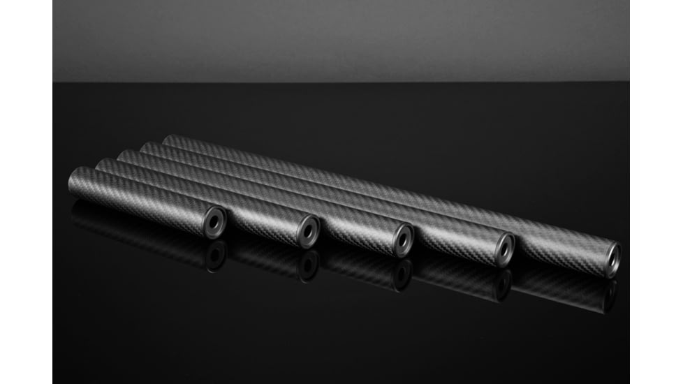 Silverback Airsoft Carbon Barrel Extension, Carbon, Extra Small, SBA-CBX-01