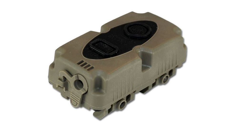 Silynx Micro Wireless Push To Talk, w/ Remote Push To Talk Interface and Single Finger Push To Talk, Tan MWPTT-K-004-01