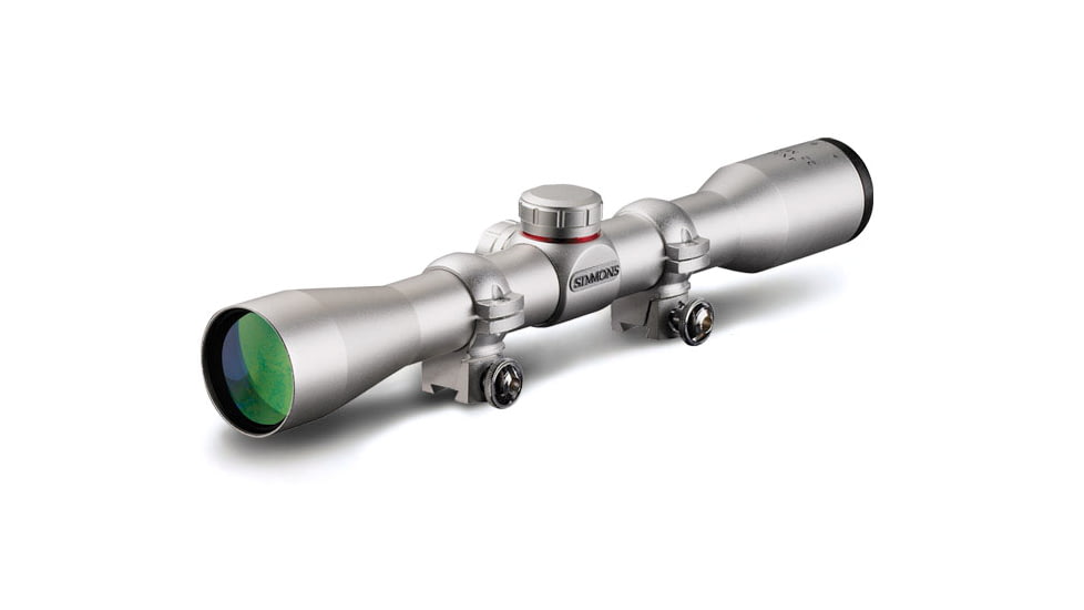 Simmons 22 MAG 3-9x32 Silver Matte Rimfire Truplex Rifle Scope w/ Rings, 511037