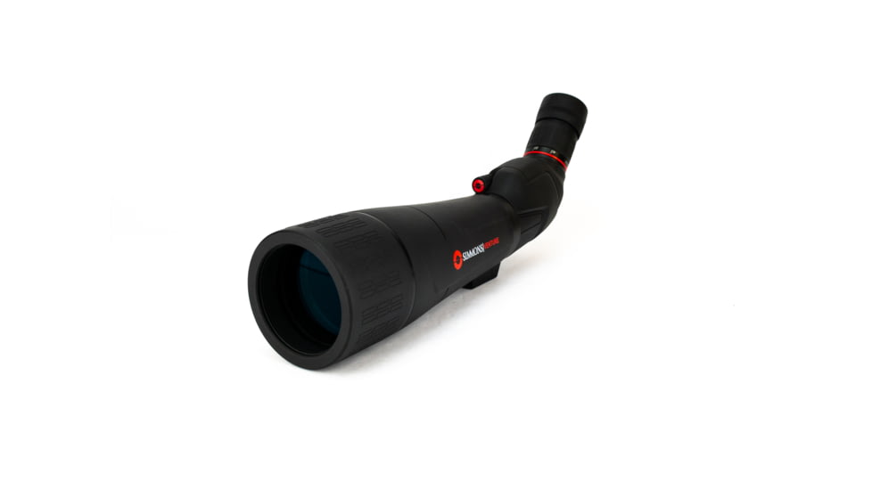 Simmons Venture 20-60x80 Spotting Scope, Angled, Fully-Multi Coated, Tripod/Hard Case/Soft Case, Black, SP206080BA