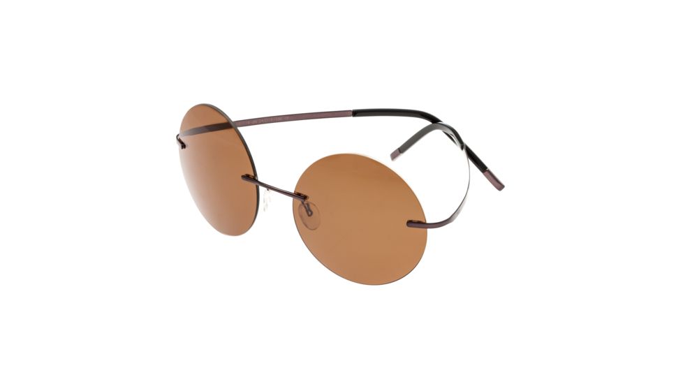 Simplify Christian Polarized Sunglasses, Brown/Brown, One Size, SSU114-BN