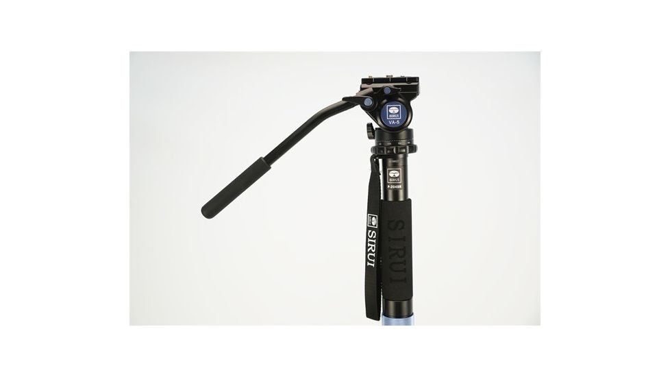 Sirui P204Sr Monopod + Va5 Head, Black SUP204SR-VA5