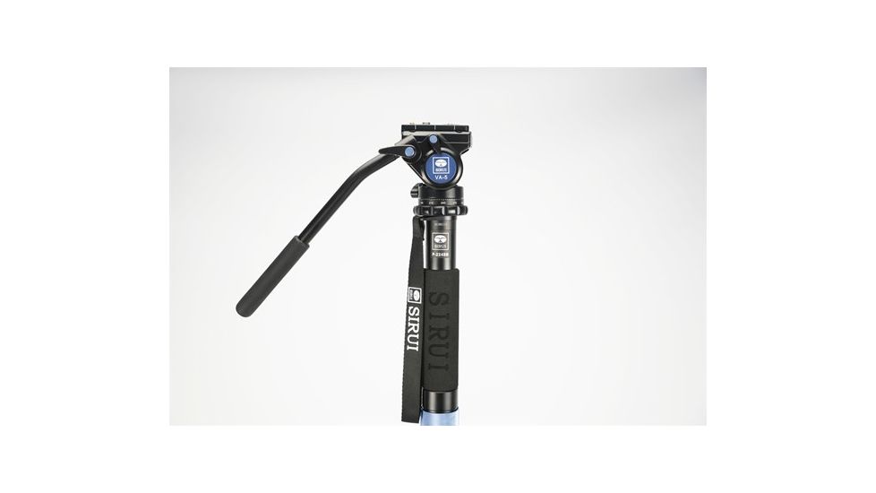 Sirui P224Sr Monopod + Va5 Head, Gray SUP224SR-VA5