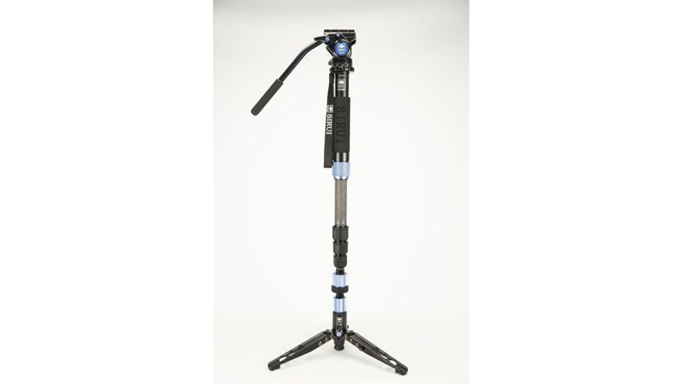 Sirui P224Sr Monopod + Va5 Head, Gray SUP224SR-VA5