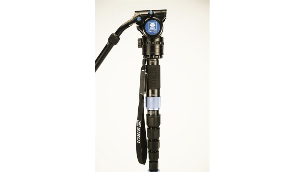Sirui P326S Monopod + Vh10X Head, Gray SUP326S-VH10X