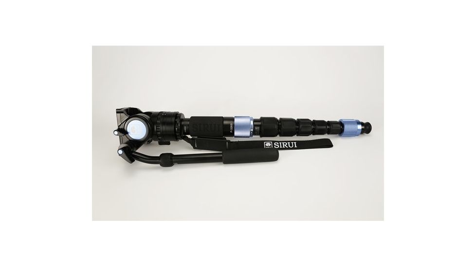 Sirui P326S Monopod + Vh10X Head, Gray SUP326S-VH10X