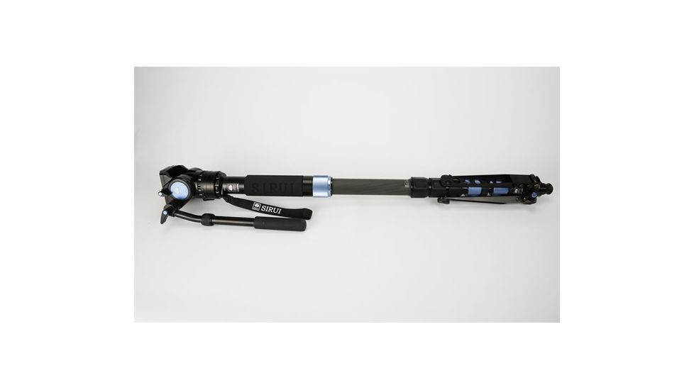 Sirui P424Sr Monopod + Vh10X Head, Gray SUP424SR-VH10X