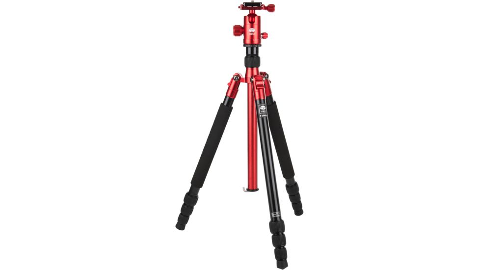 Sirui T-004x Tripod With C-10S Ball Head, Red SUT004RX