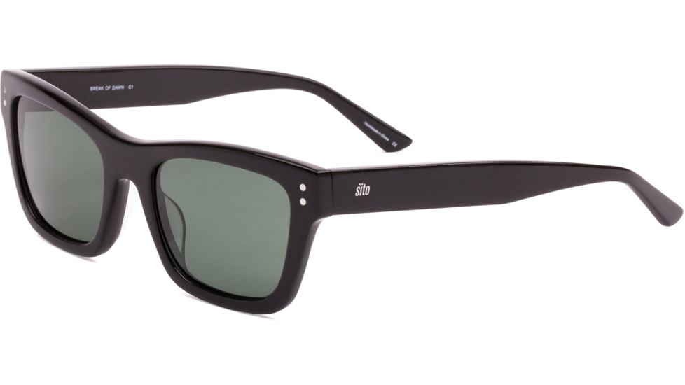 Sito Break Of Dawn Sunglasses, Black Frame, State Polarized Lens, SIBOD001P