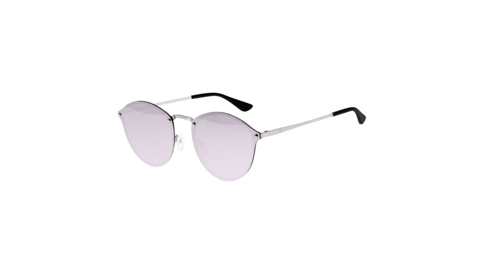 Sixty One Sunglasses Picchu Polarized Sunglasses, Silver/Lavender, One Size, SIXS143PU