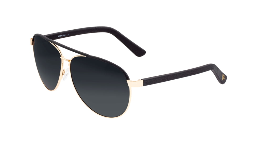 Sixty One Sunglasses Wreck Polarized Sunglasses - Unisex, Gold/Black, One Size, SIXS107GD