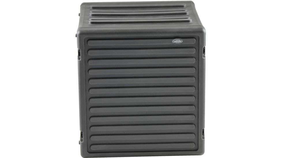 SKB Cases 12U Space Roto Molded Rack, Black, 25 in. X 24 in. X 24 in. 1SKB-R12U