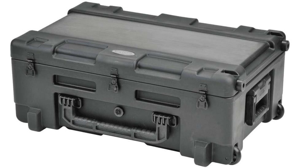 SKB Cases Cases Roto Mil-Std Waterproof Case 10 Deep with wheels &amp; pull handle 28 x 17 x 10, Empty, 3R2817-10B-EW