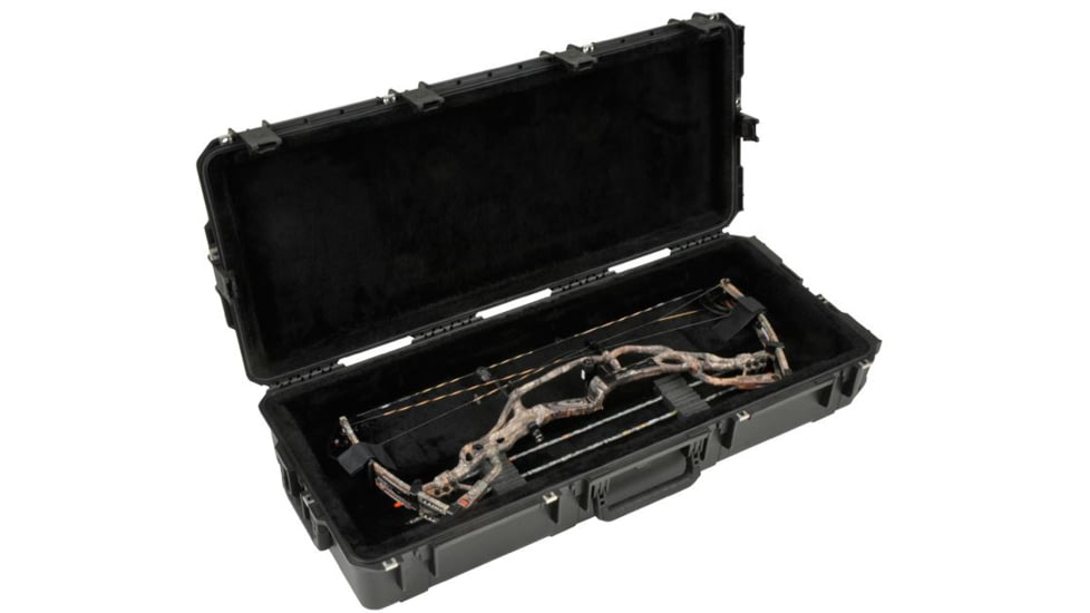 SKB Cases iSeries 4217 Hoyt Parallel Limb Bow Case, Large, 45.12x19.45x8.34 in, Black, 3i-4217-HPL